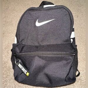Mini Nike Black and White Backpack Sporty Design